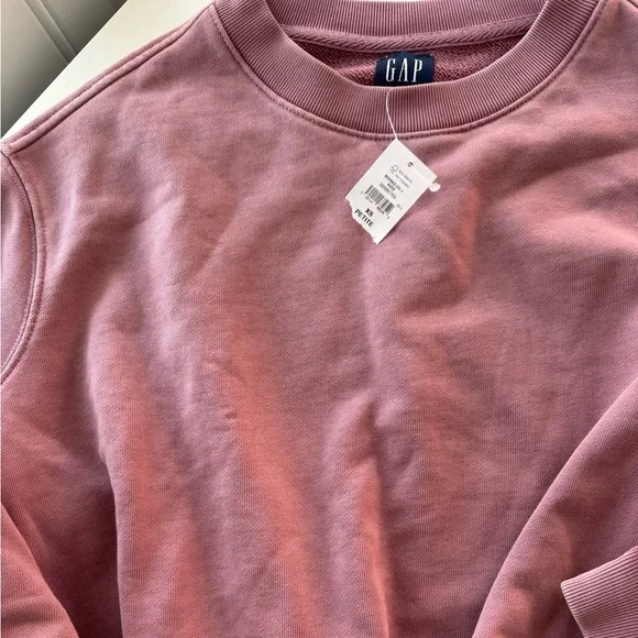 GAP Heavyweight French Terry Bubble Sweatshirt XS Petite - Picture 4 of 6